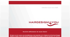 Desktop Screenshot of hairdesign4you.info