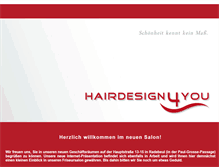 Tablet Screenshot of hairdesign4you.info